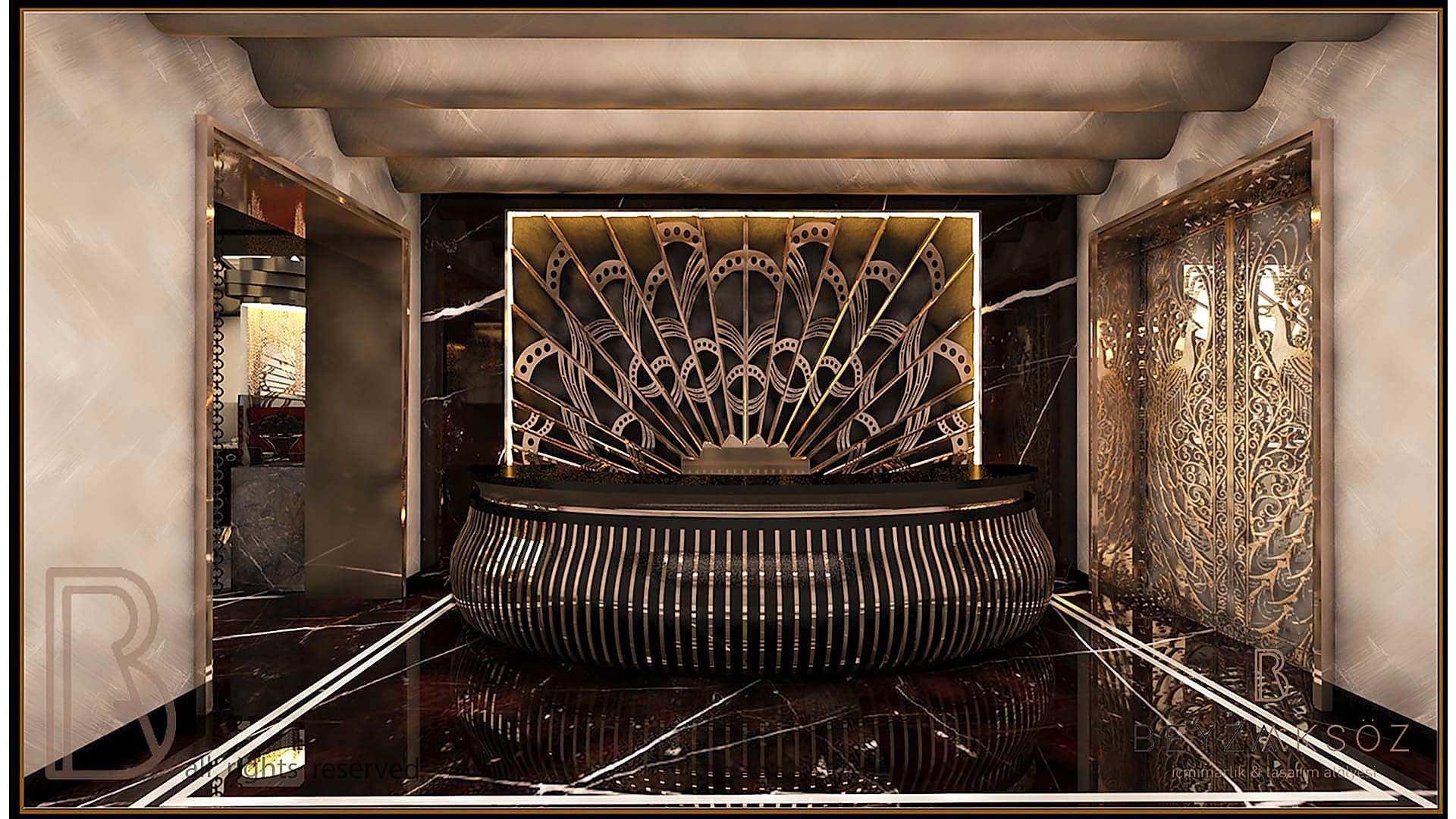 İNCİ STEAKHOUSE VİP KATI ALACAATLI / ANKARA | Mobilya Dekorasyon | İç Dekorasyon Ankara | İç Mimarlık Ankara